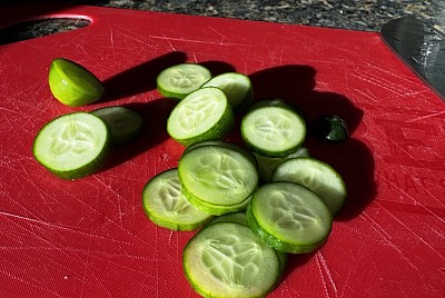 Cucumbers in December